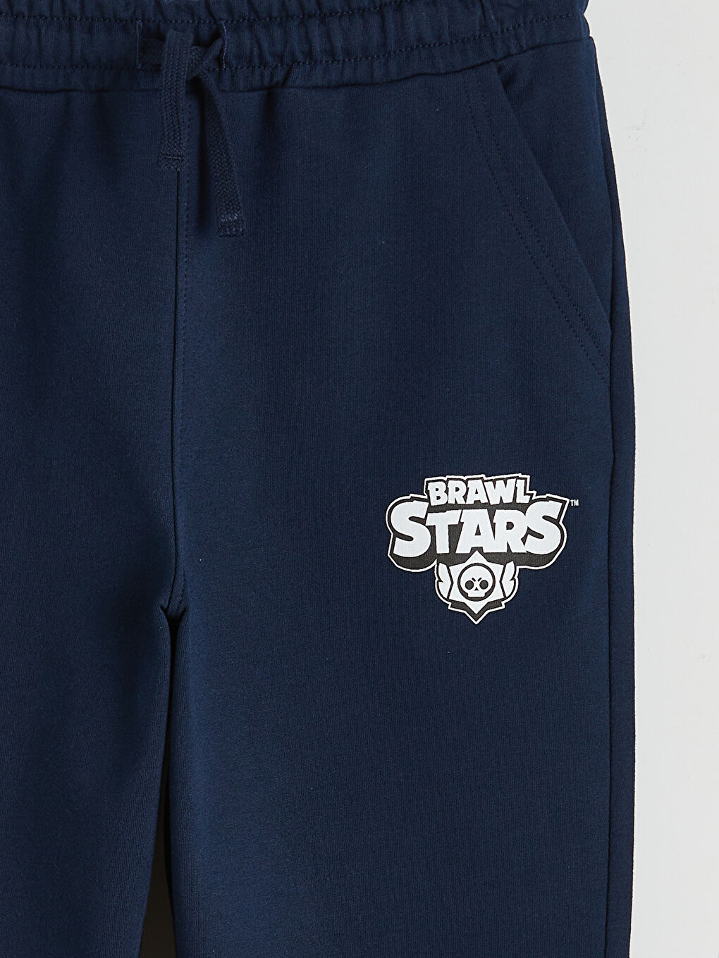 Lacivert Brawl Stars Baskılı Erkek Çocuk Jogger Eşofman Altı-2