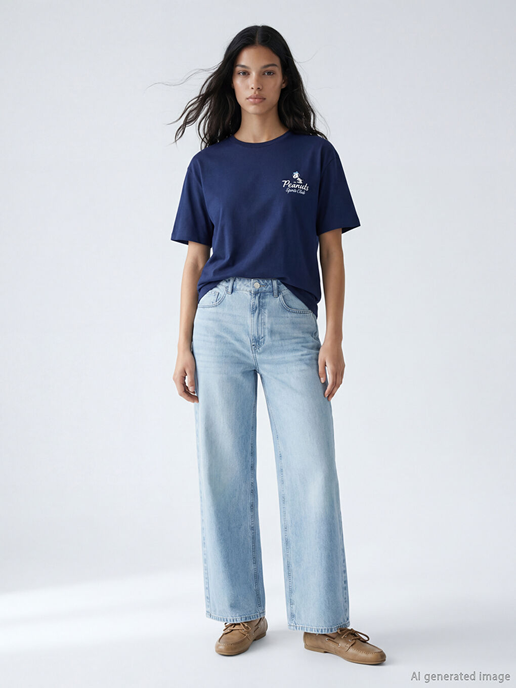 TAMNO PLAVA majica Žena-1