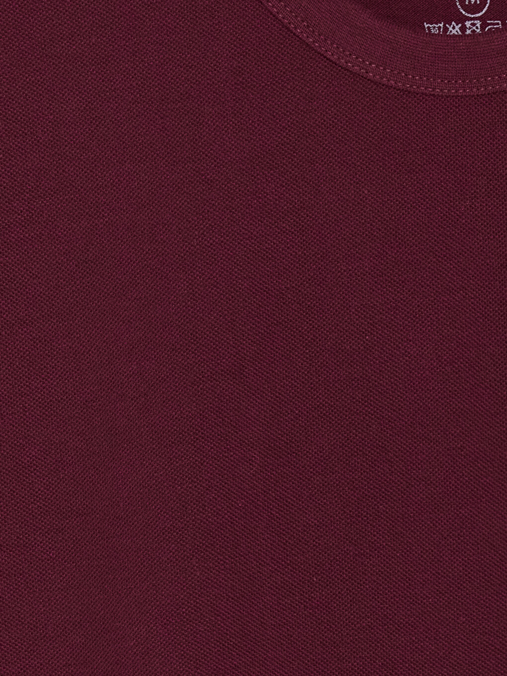 Crew Neck Pique Men's T-Shirt-2