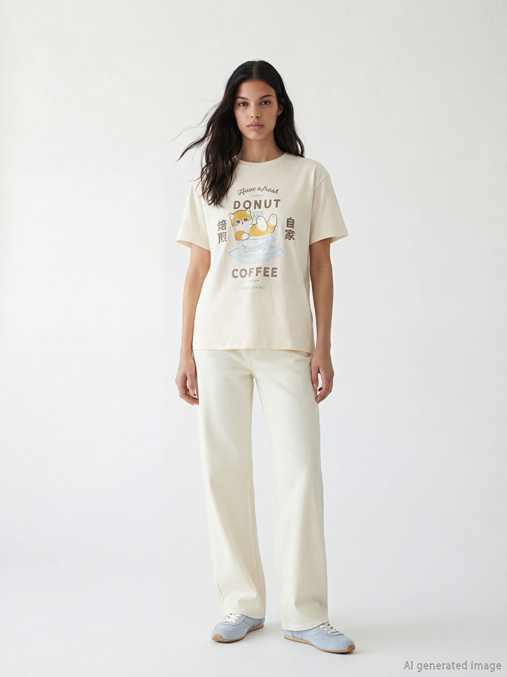 Γυναίκα ΜΠΕΖ Μπλουζάκι-1