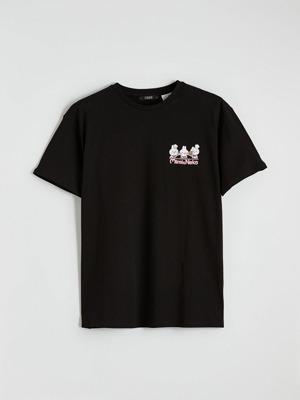 Γυναίκα ΜΑΥΡΟ Μπλουζάκι-3