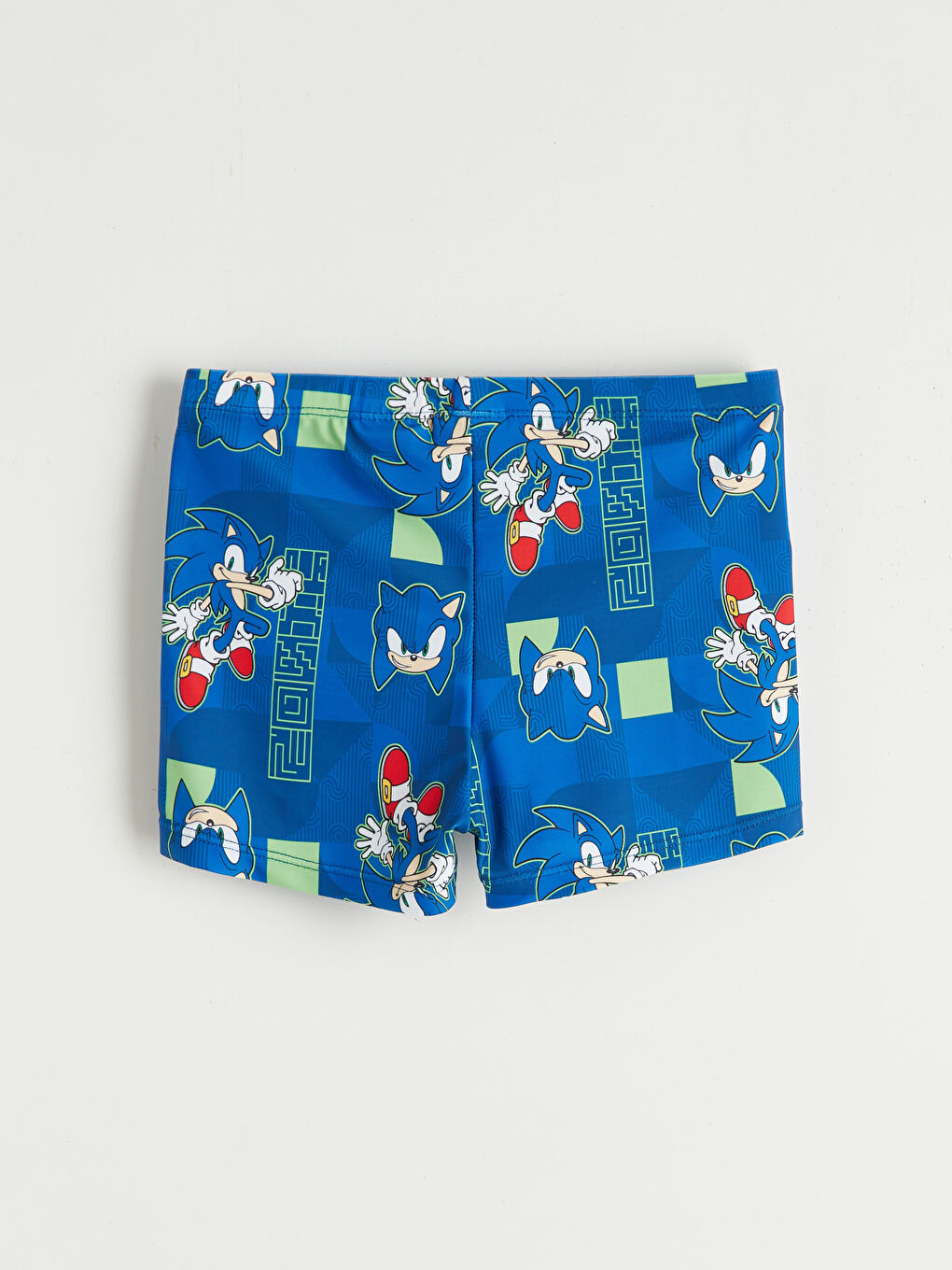 Sonic Printed Boys' Swimsuit-1