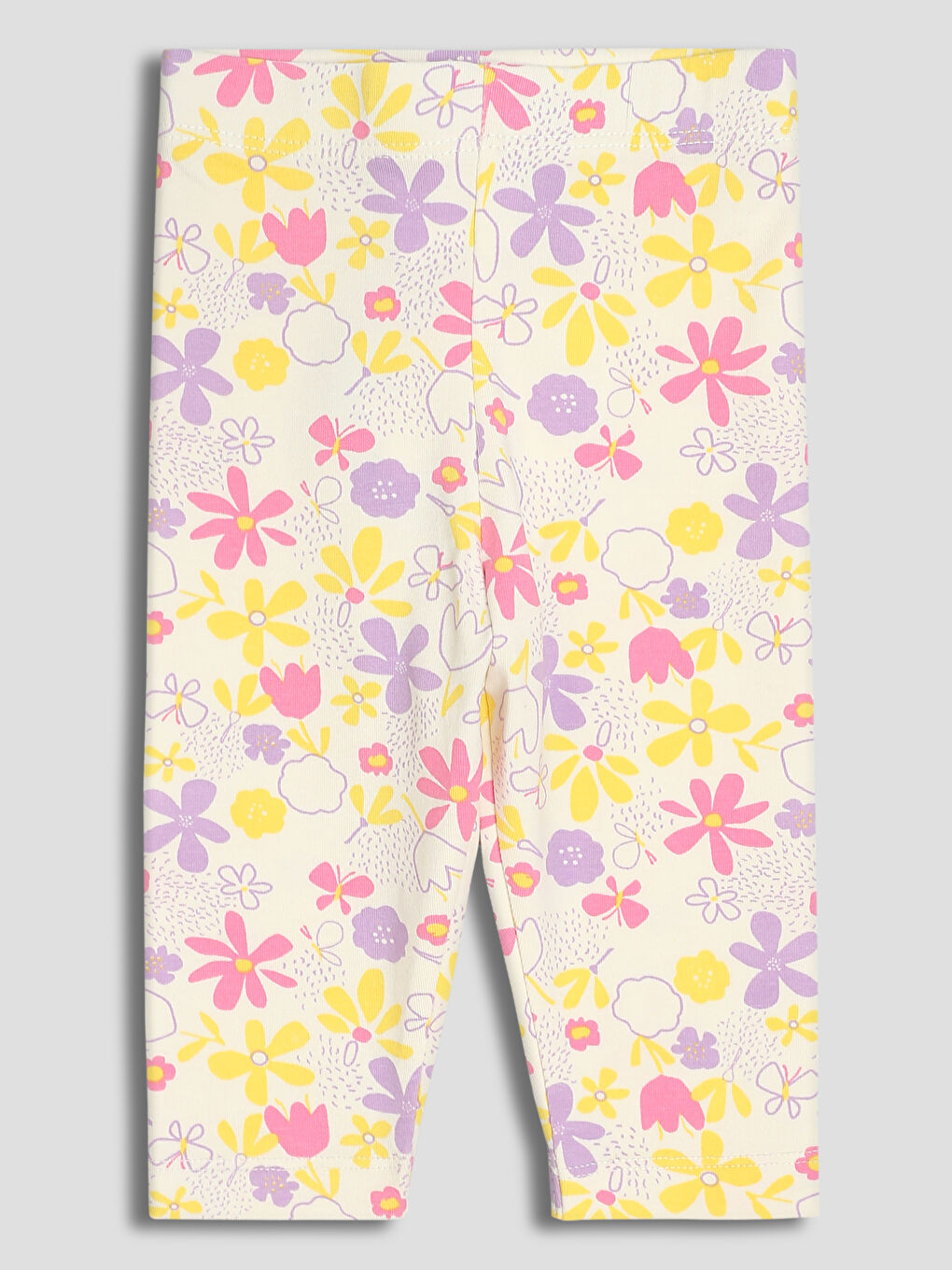 Elasticated Waist Girls' Leggings 2 Pack-4