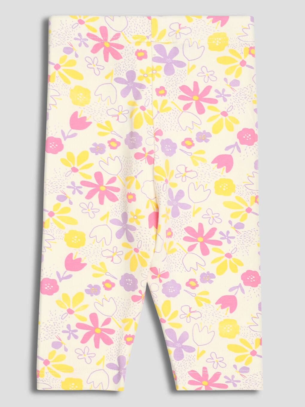 Elasticated Waist Girls' Leggings 2 Pack-5