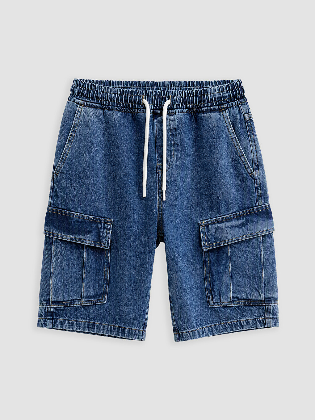 Regular Fit Men's Jean Shorts