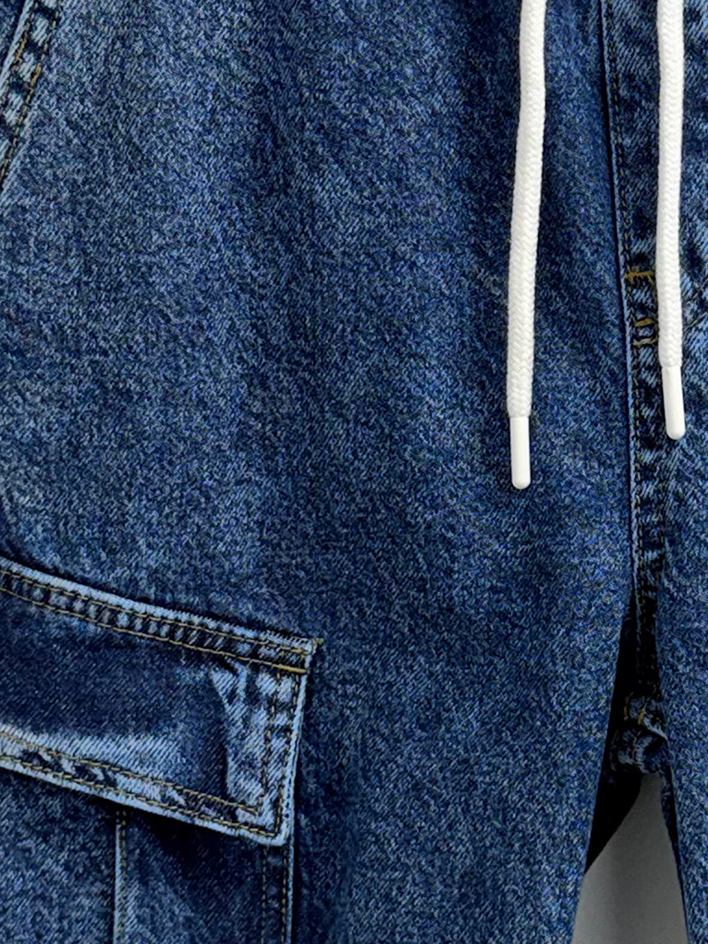 Regular Fit Men's Jean Shorts-1