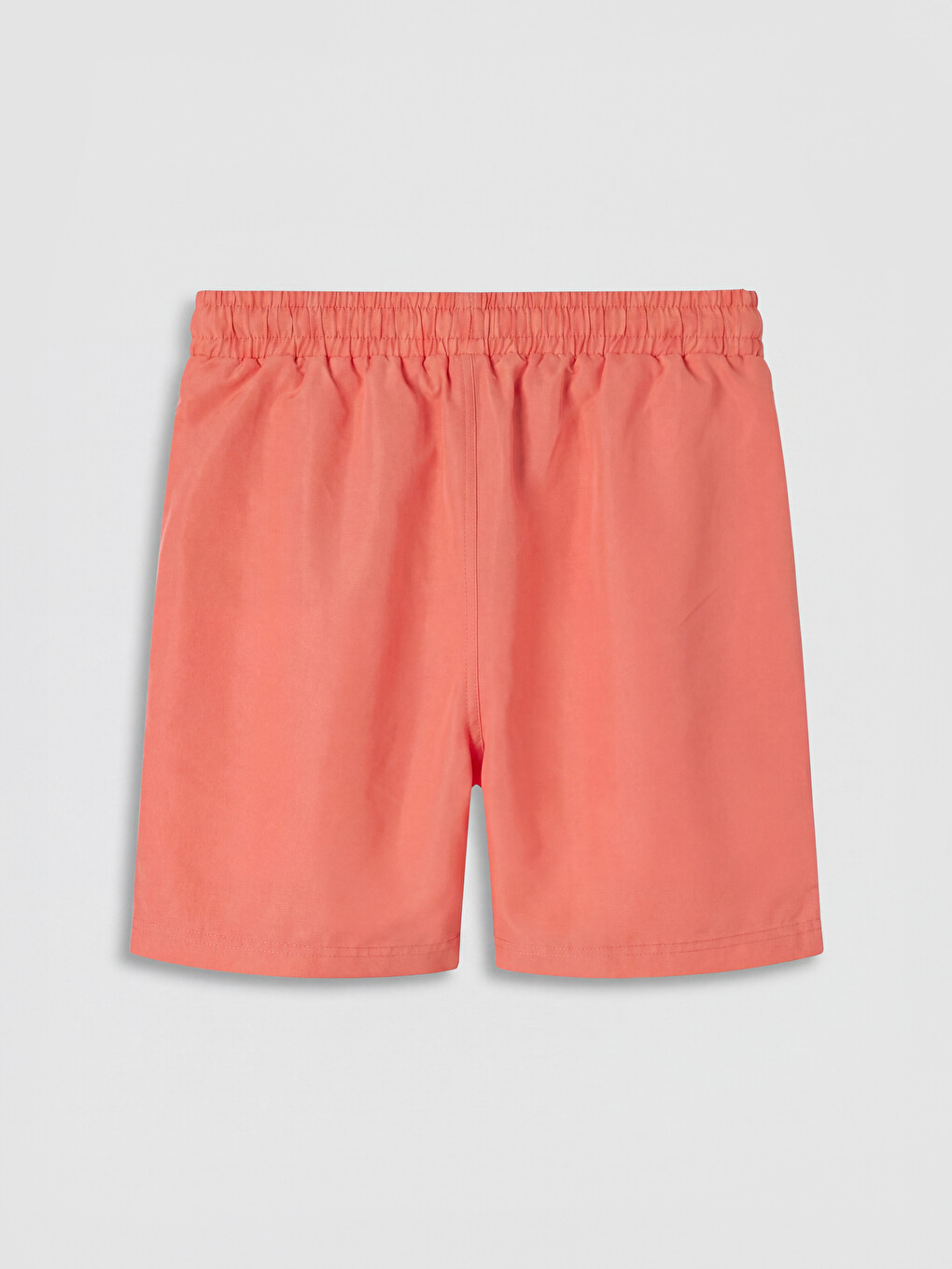 Man Orange Swimming Shorts-7