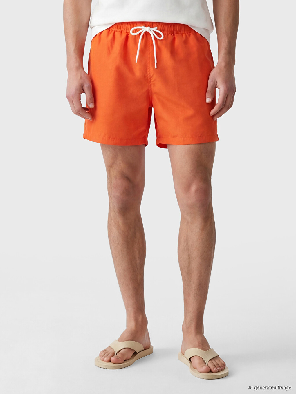 Short Basic Men's Swimming Shorts-1