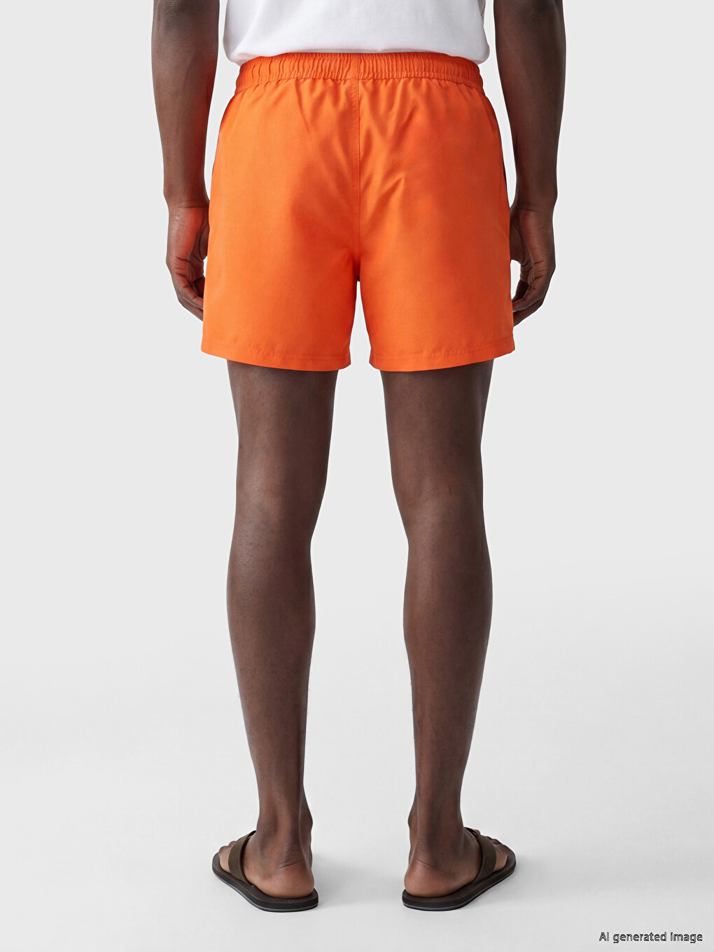 Short Basic Men's Swimming Shorts-3