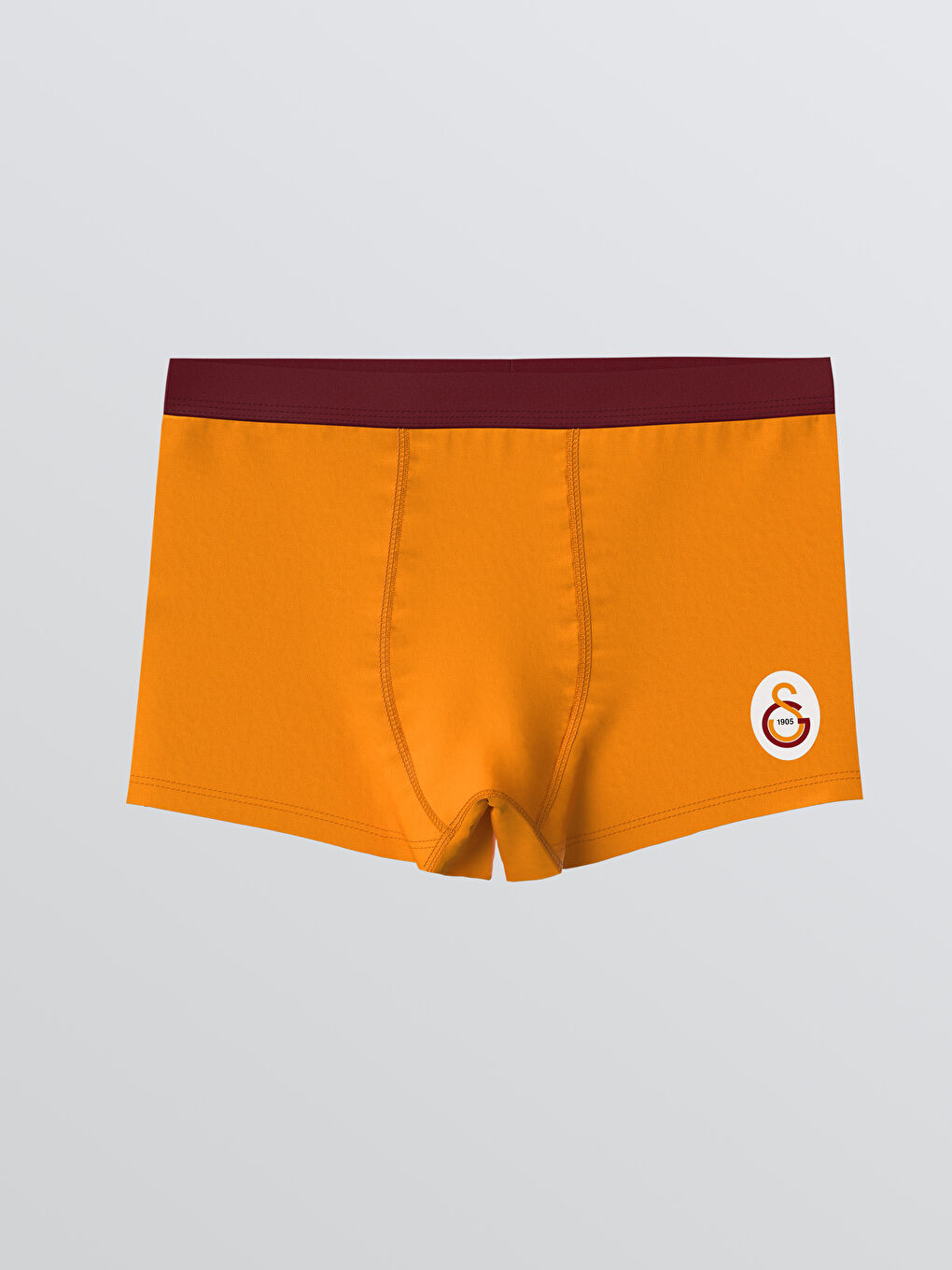 Kırmızı Erkek Çocuk Galatasaray Baskılı Boxer 3'lü-1