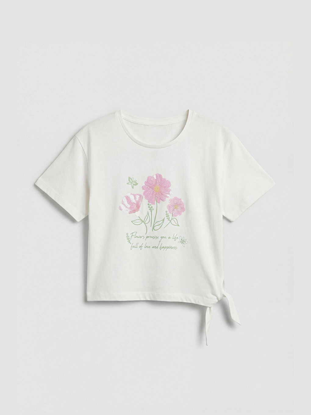 Момиче Екрю Тениска