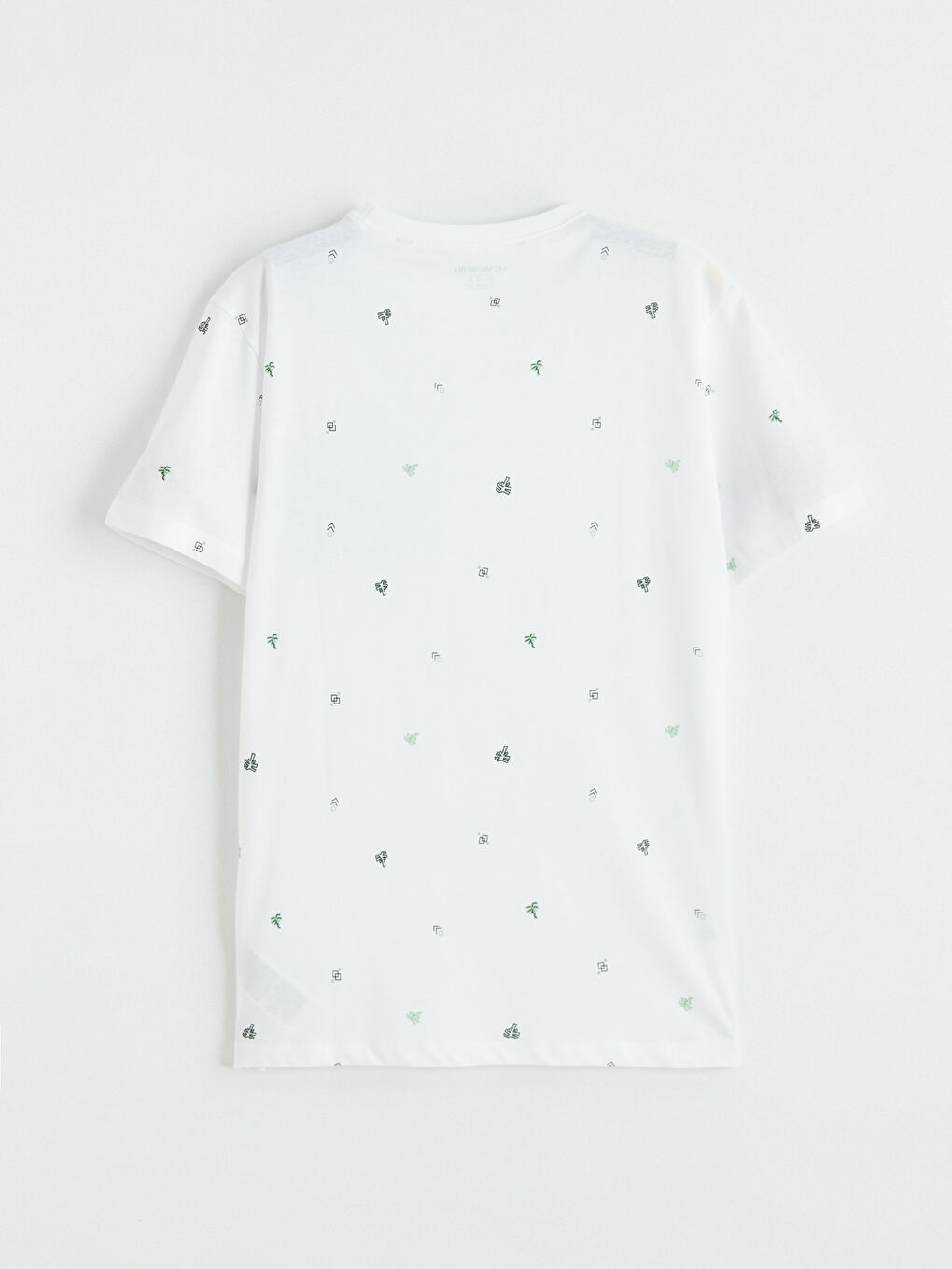 Set de pijamale scurte ALB Băiat-3