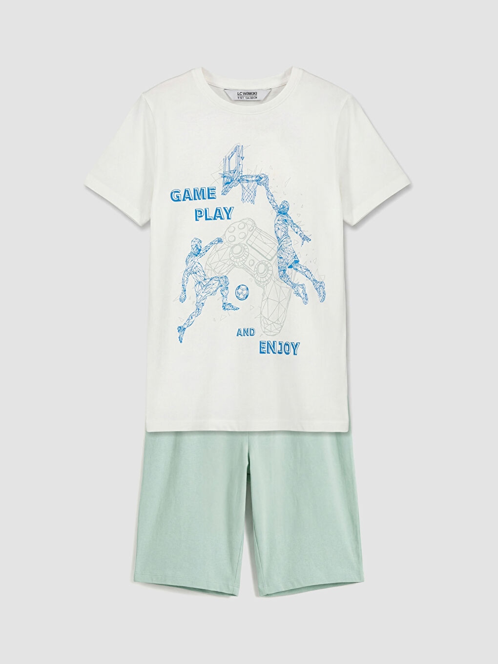 Set de pijamale scurte OCRU Băiat