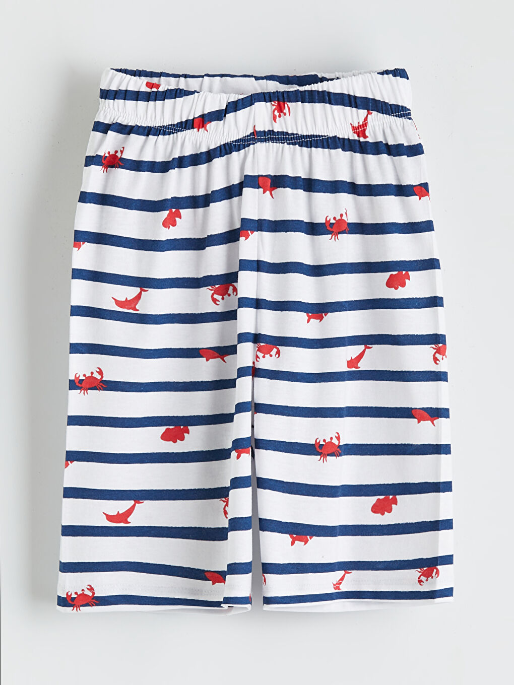 Štampani dečiji kratki komplet pidžame-3