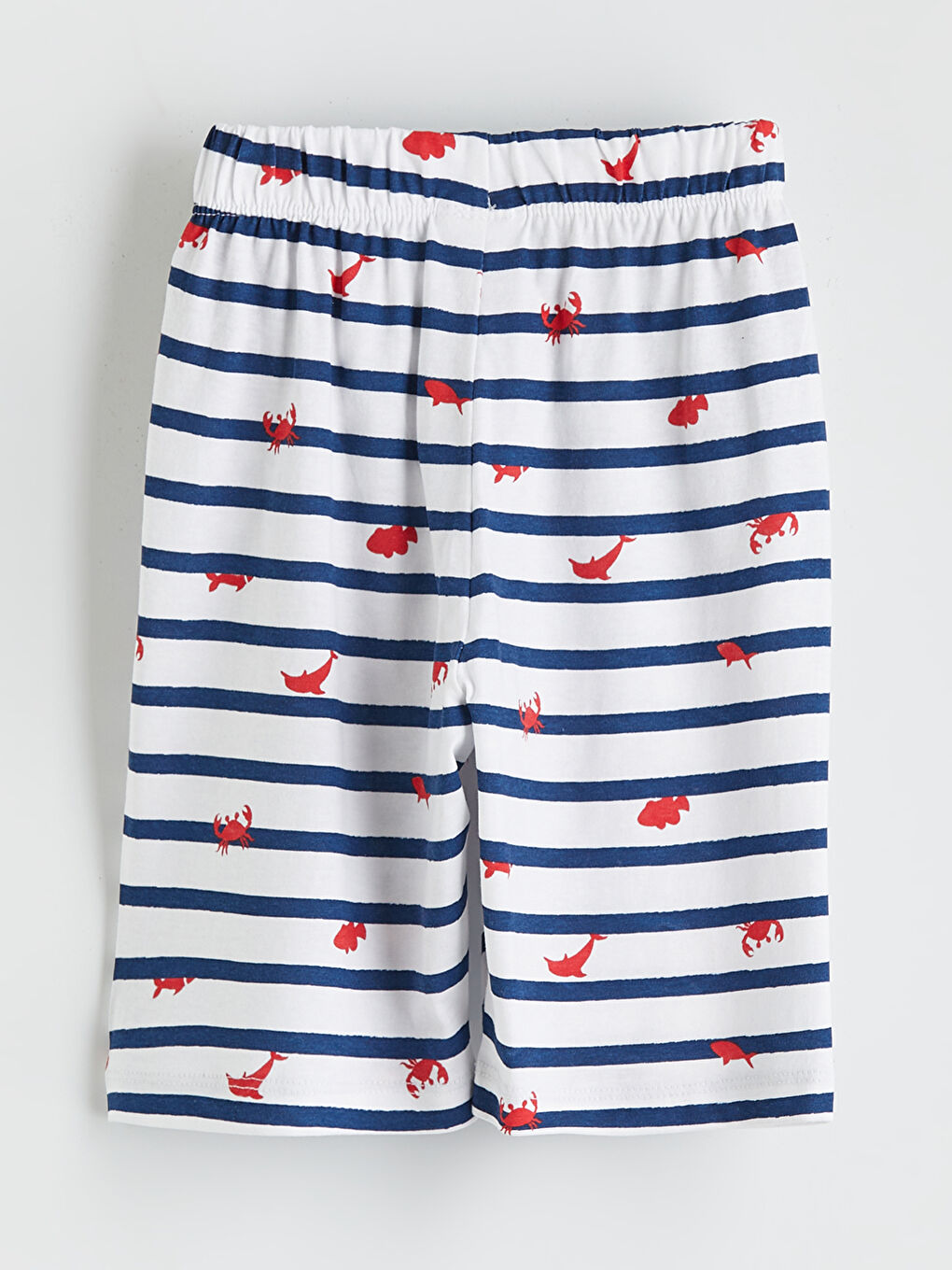 Štampani dečiji kratki komplet pidžame-4