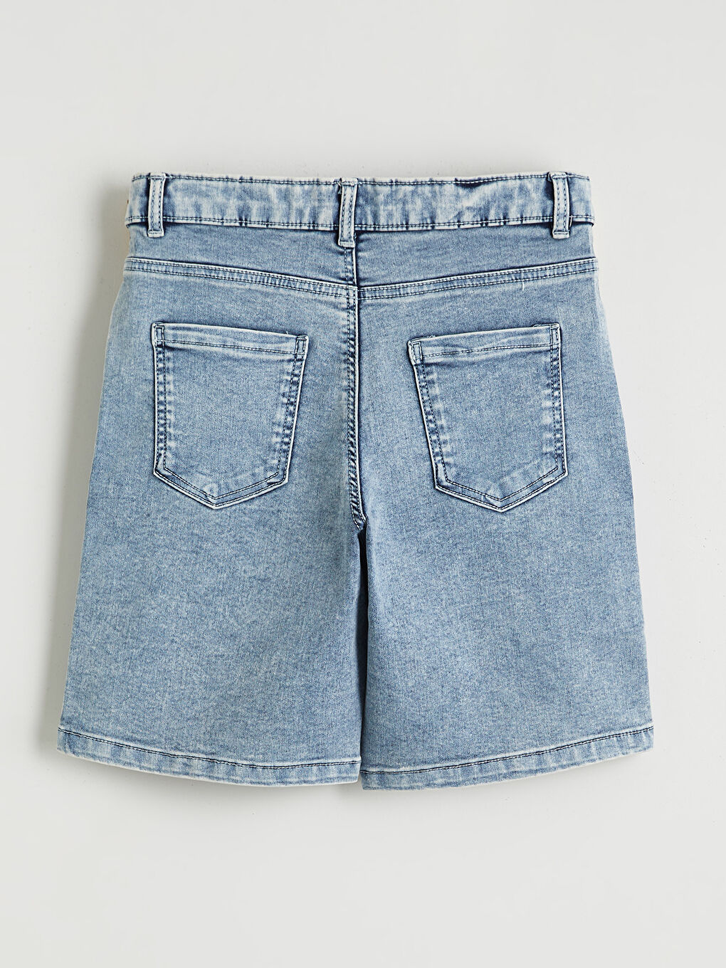 شورت جينز نيلي ولد-1