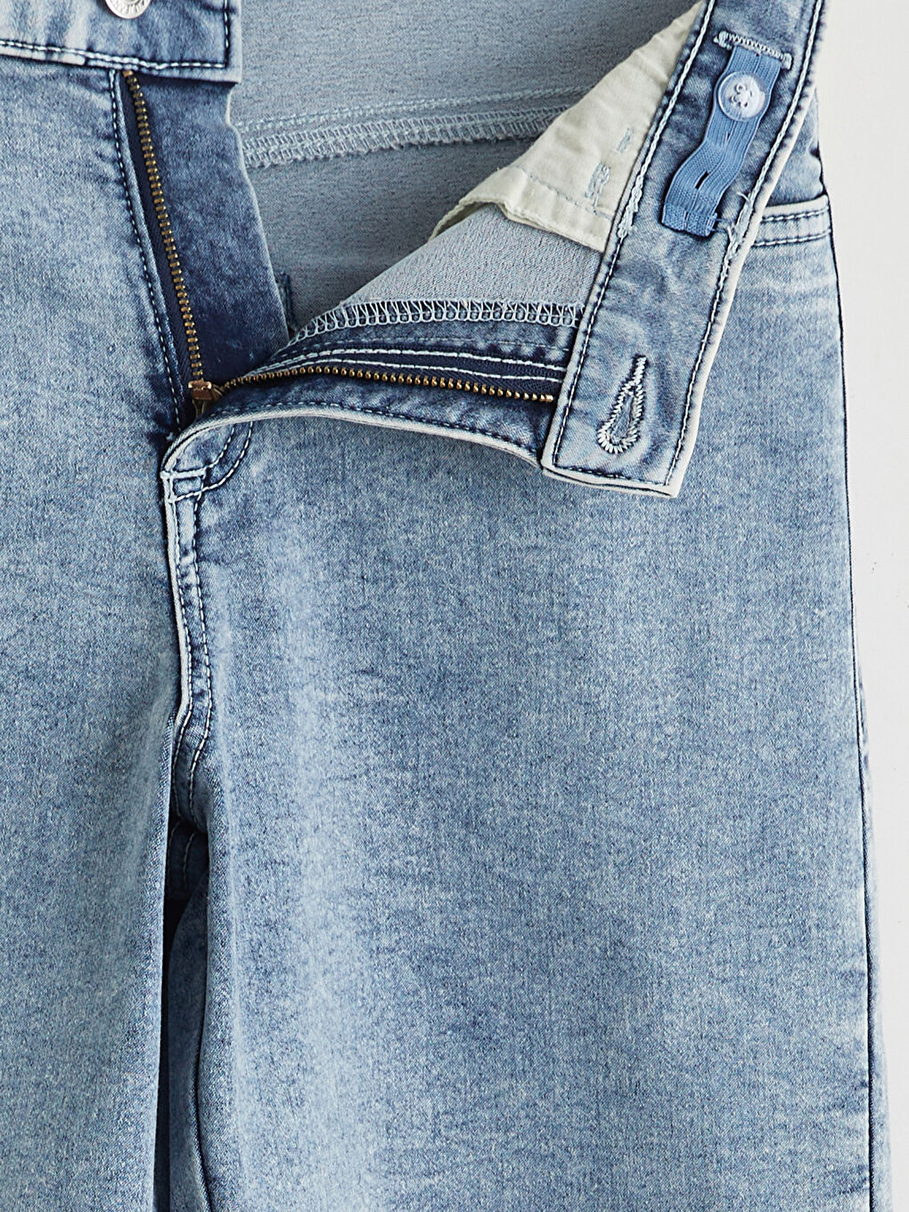 شورت جينز نيلي ولد-3