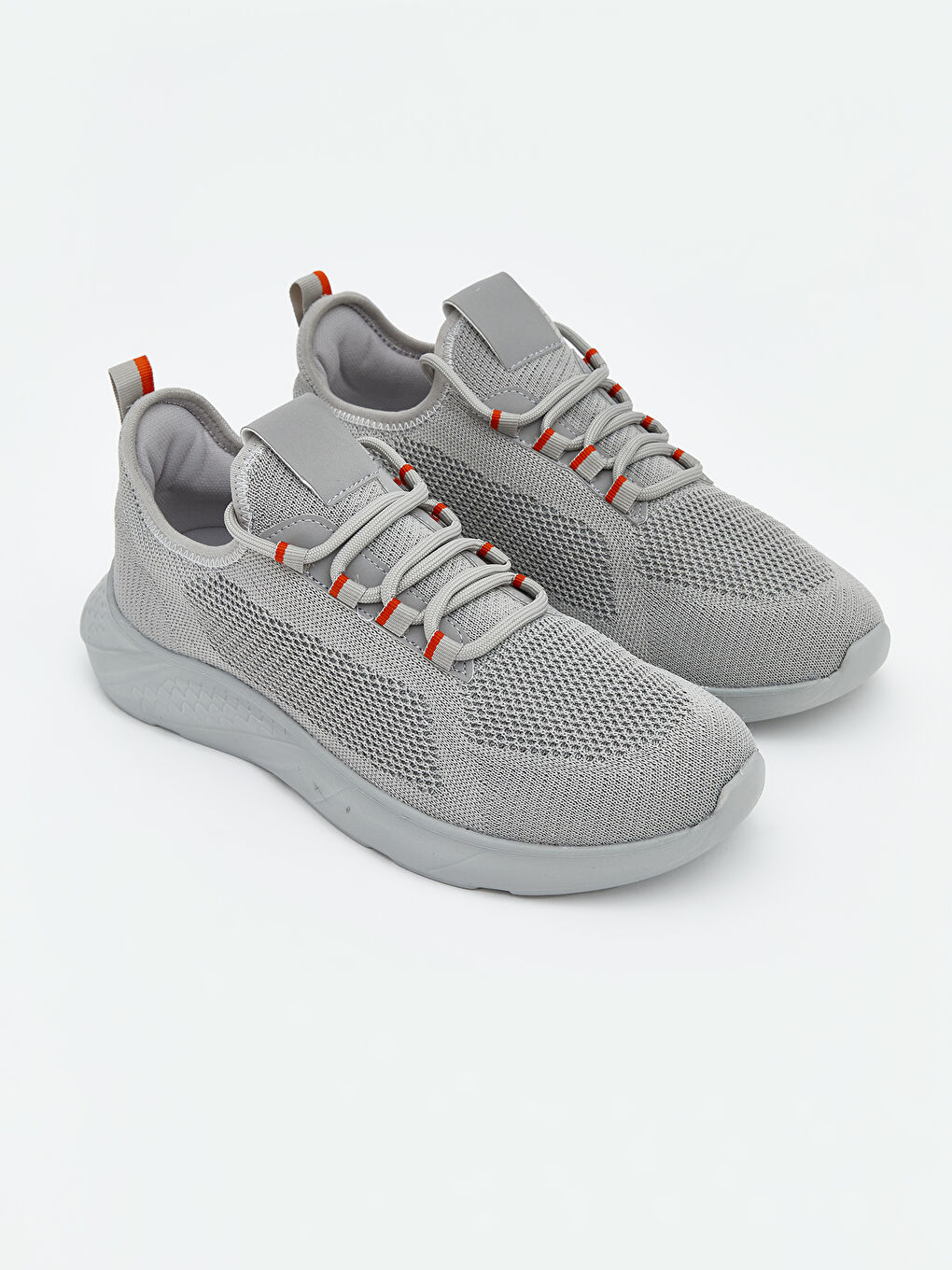 Gri File Detaylı Erkek Spor Ayakkabı