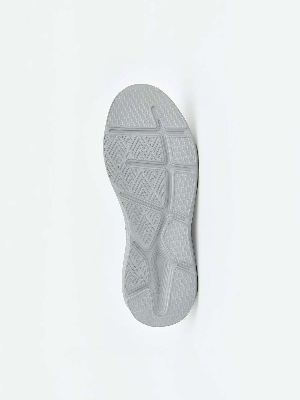 Gri File Detaylı Erkek Spor Ayakkabı-3