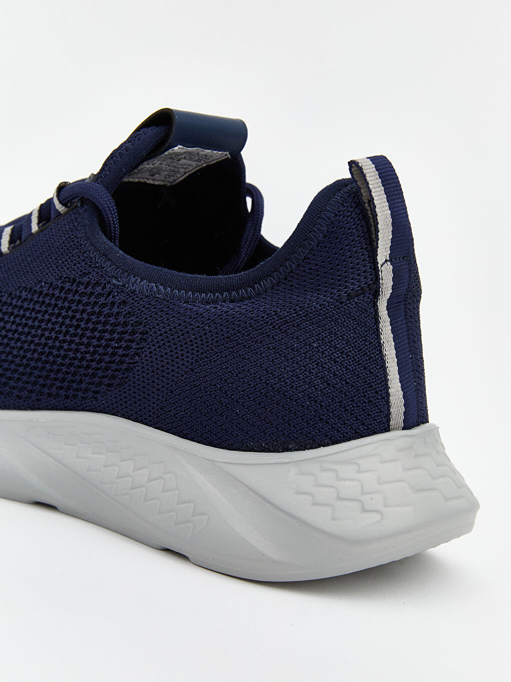 Lacivert File Detaylı Erkek Spor Ayakkabı-4