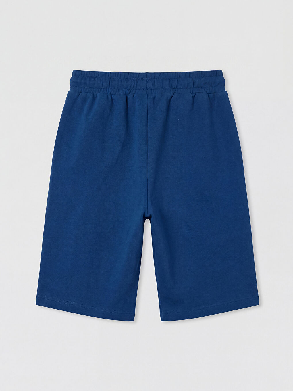 Lacivert LA Baskılı Erkek Çocuk Bermuda Şort-1