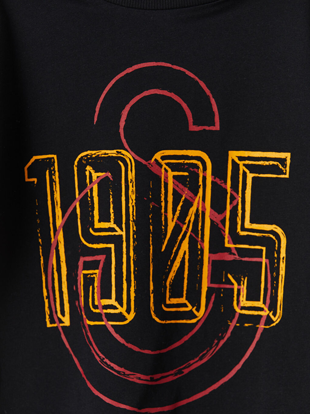 Siyah Galatasaray Baskılı Erkek Çocuk Tişört 2'li-5