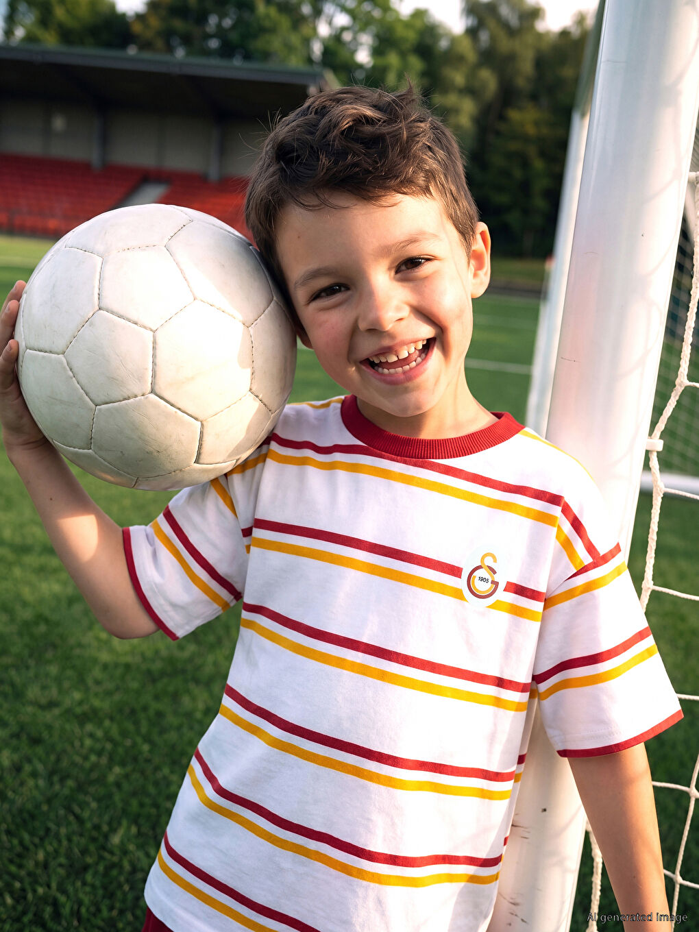 Galatasaray Printed Boys' T-Shirt 2 Pack-1
