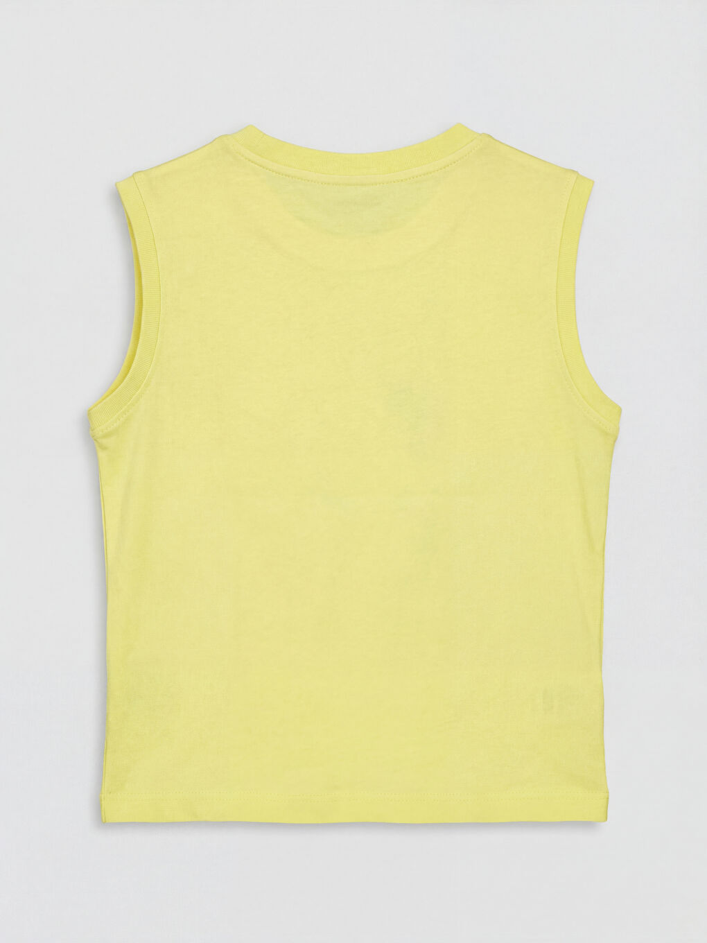 Yeşil Bisiklet Yaka Minecraft Baskılı Erkek Çocuk Atlet-1