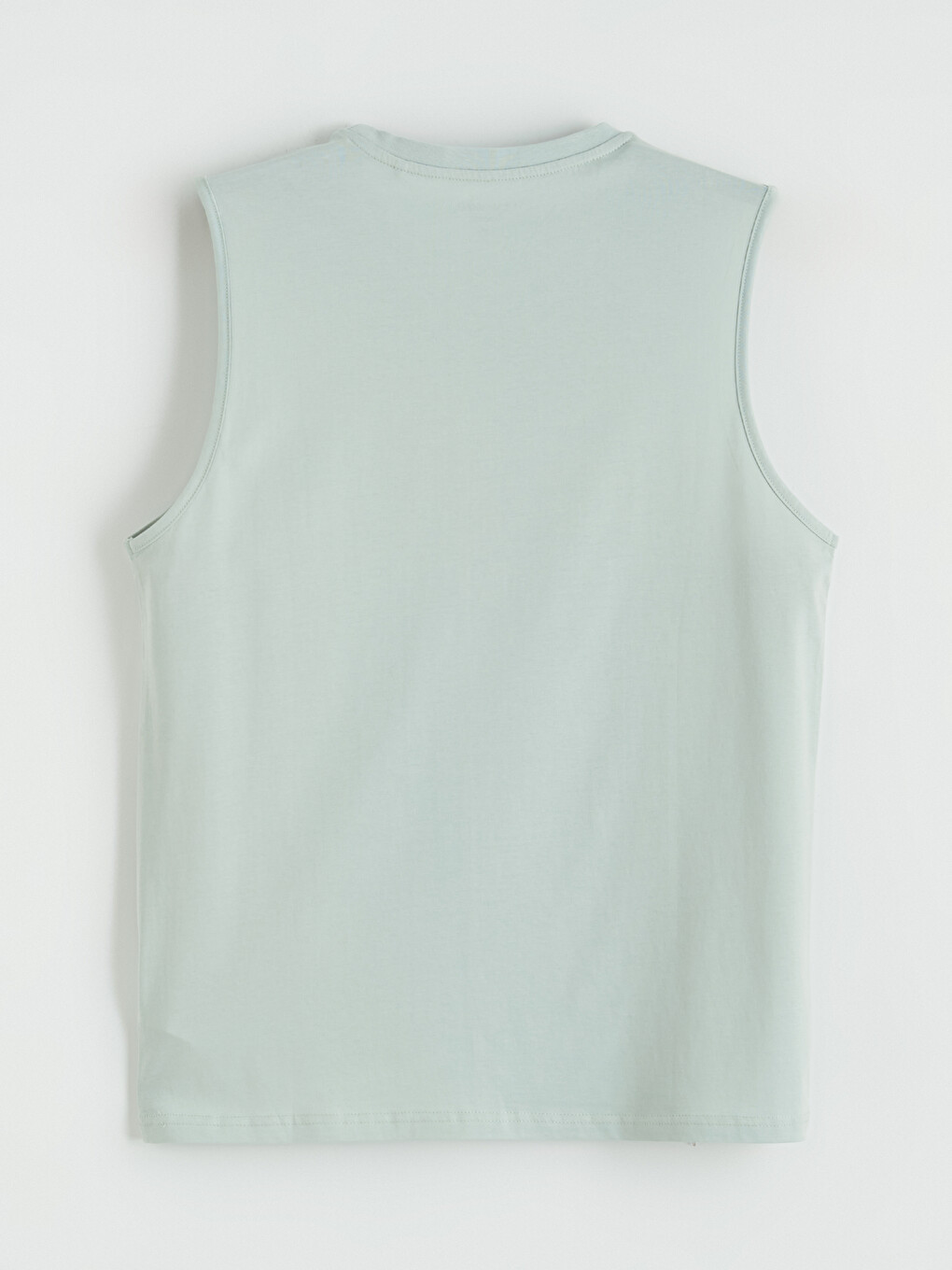 Crew Neck Printed Men's Sleeveless T-Shirt-5