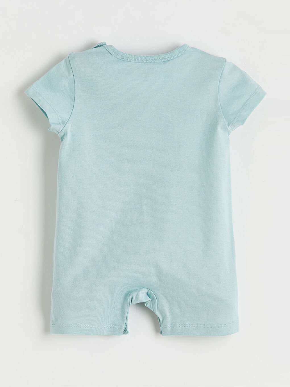 Bej Baskılı Erkek Bebek Tulum 2'li-2