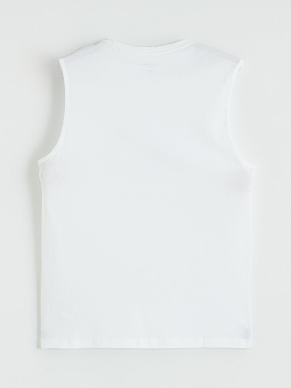 Crew Neck Printed Men's Sleeveless T-Shirt-5