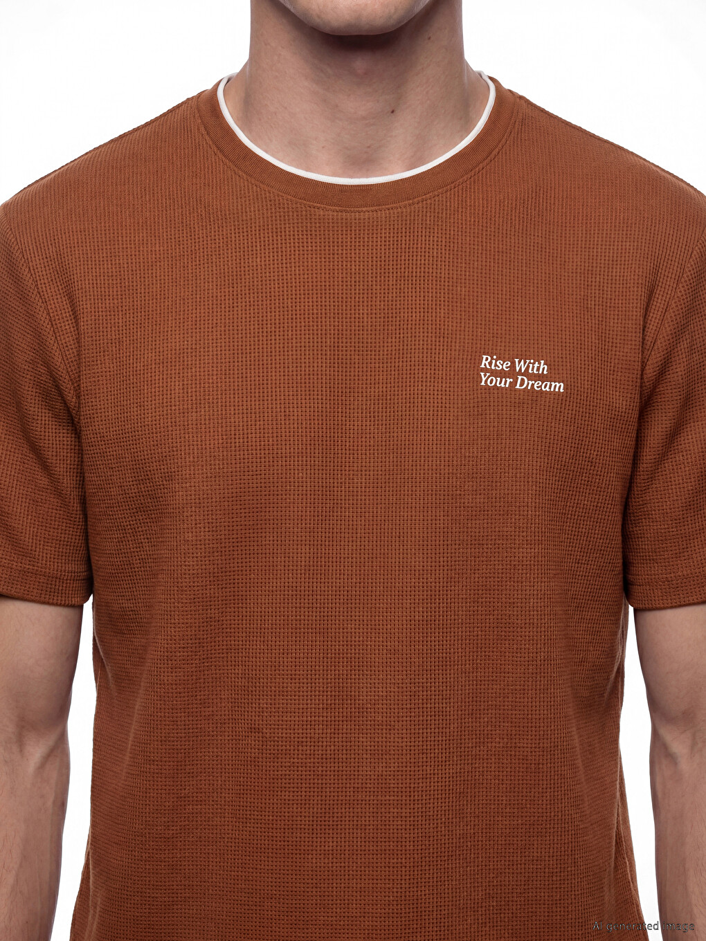 Crew Neck Printed Men's T-Shirt-2