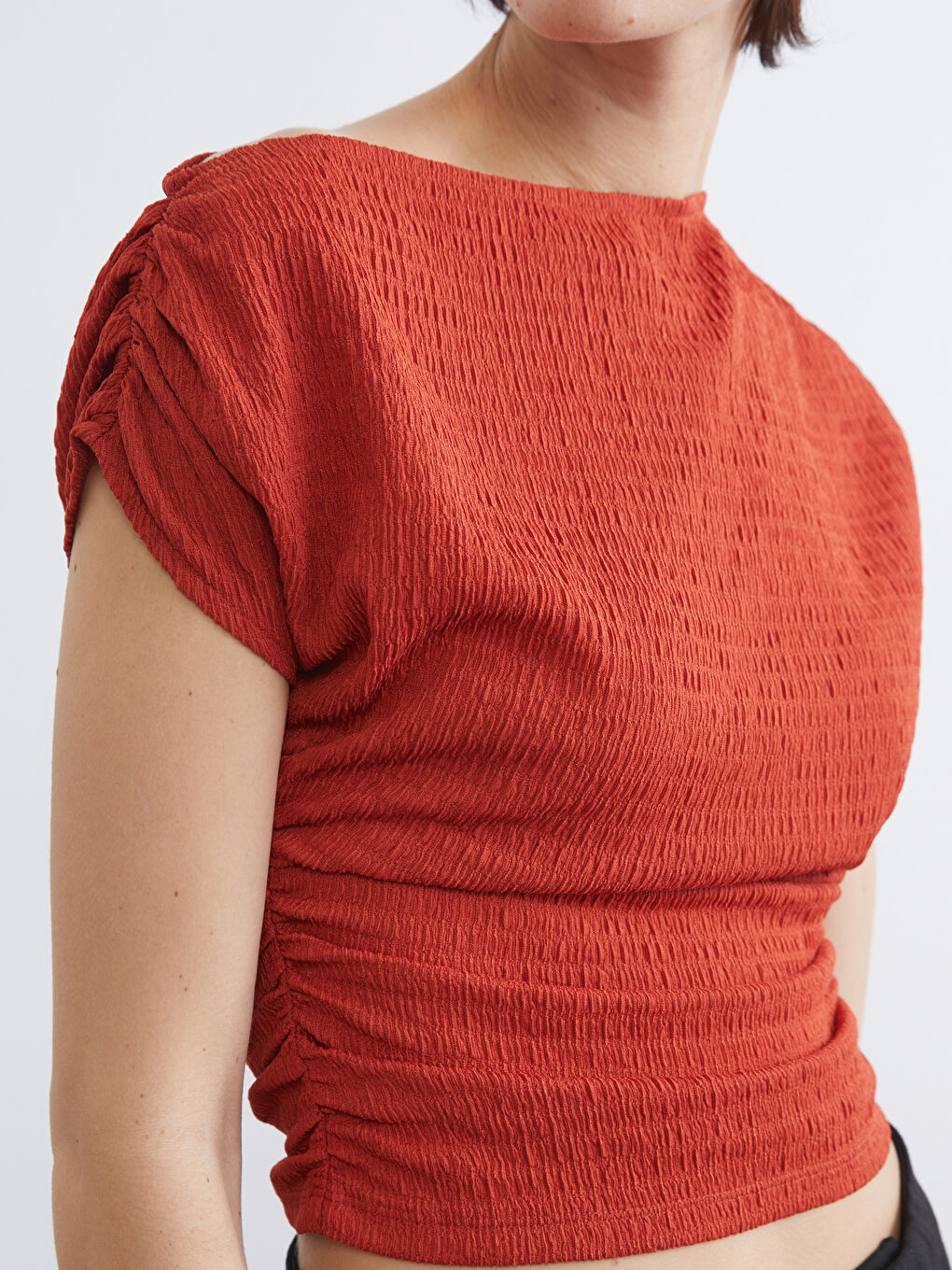 Bluză PORTOCALIU Femeie-2