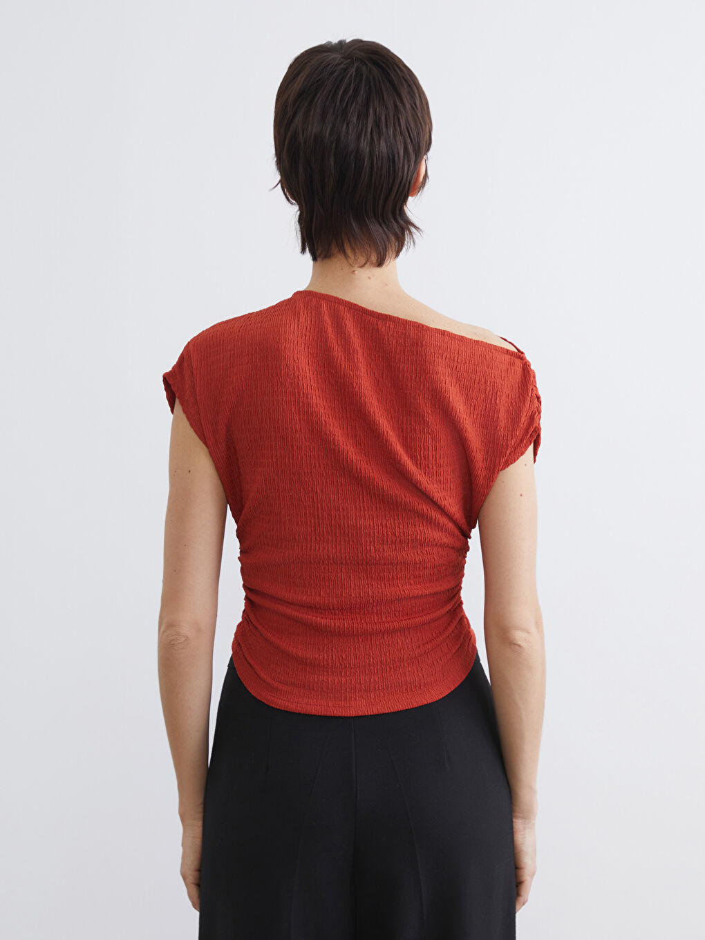 Bluză PORTOCALIU Femeie-3