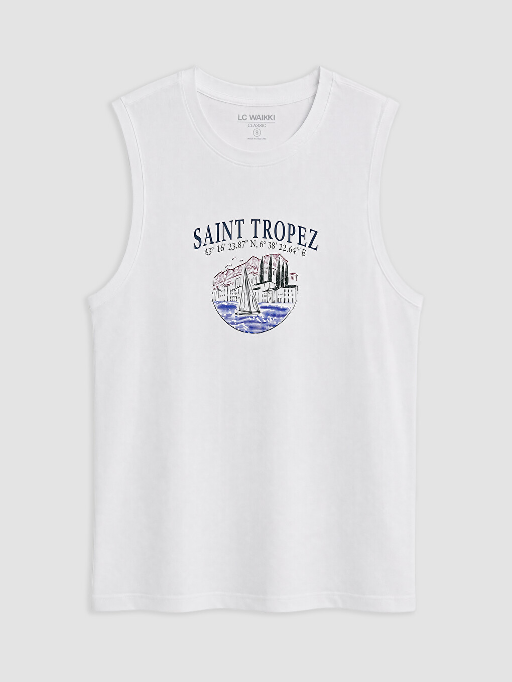 Man White T-Shirt