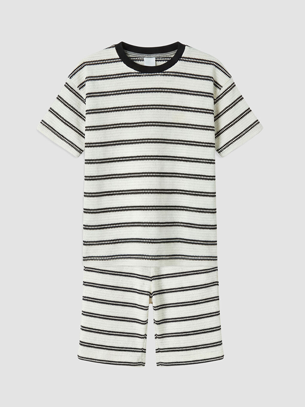 Striped Boys' Shorts Set
