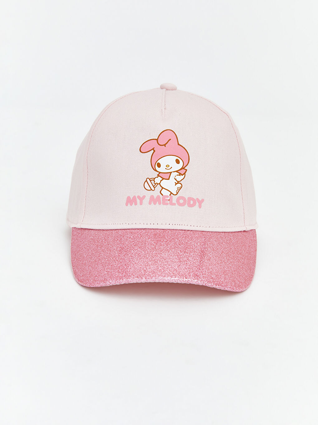 Pembe My Melody Baskılı Kız Bebek Kep Şapka