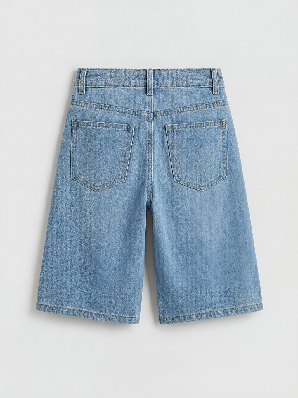 شورت جينز برمودا بقصة ملائمة للبنات-1