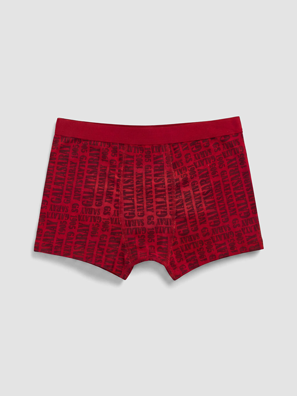 Kırmızı Erkek Çocuk Galatasaray Baskılı 3'lü Boxer-4