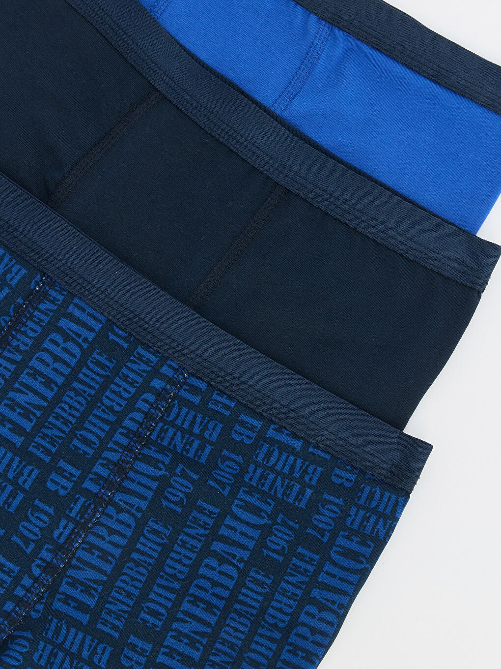 Lacivert Fenerbahçe Lisanslı Erkek Çocuk 3'lü Boxer-5