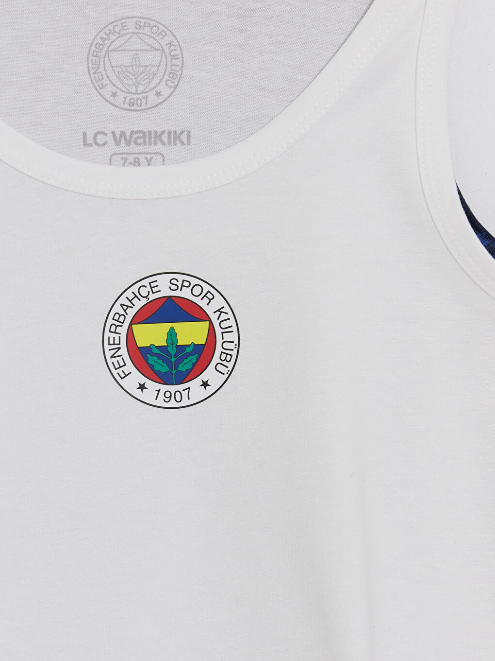 Lacivert Fenerbahçe Baskılı Erkek Çocuk Atlet 2'li-5