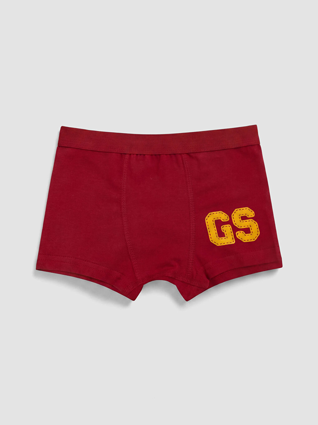 Kırmızı Galatasaray Baskılı Erkek Çocuk Boxer 3'lü-1
