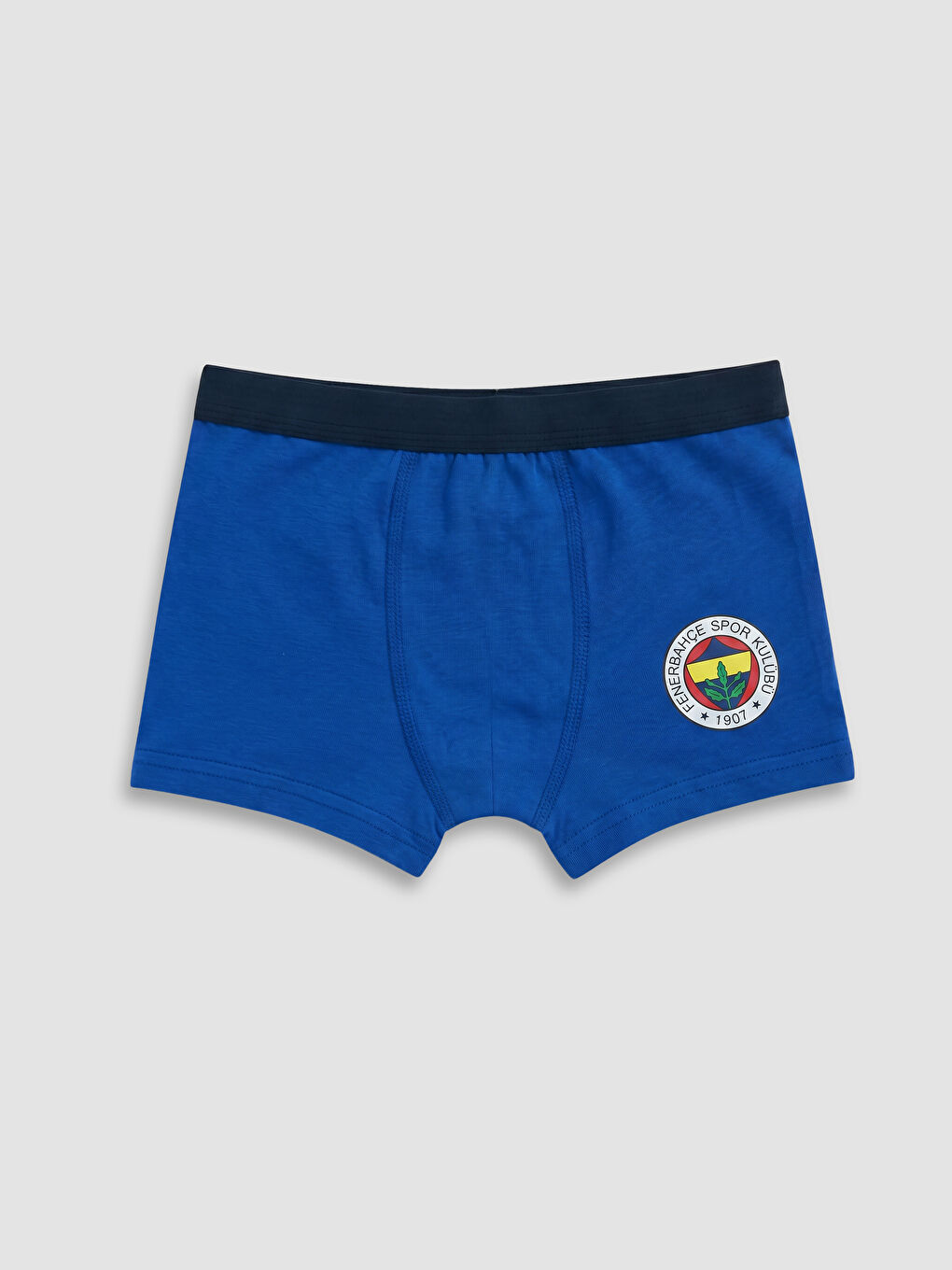 Lacivert Fenerbahçe Baskılı Erkek Çocuk Boxer 3'lü-1