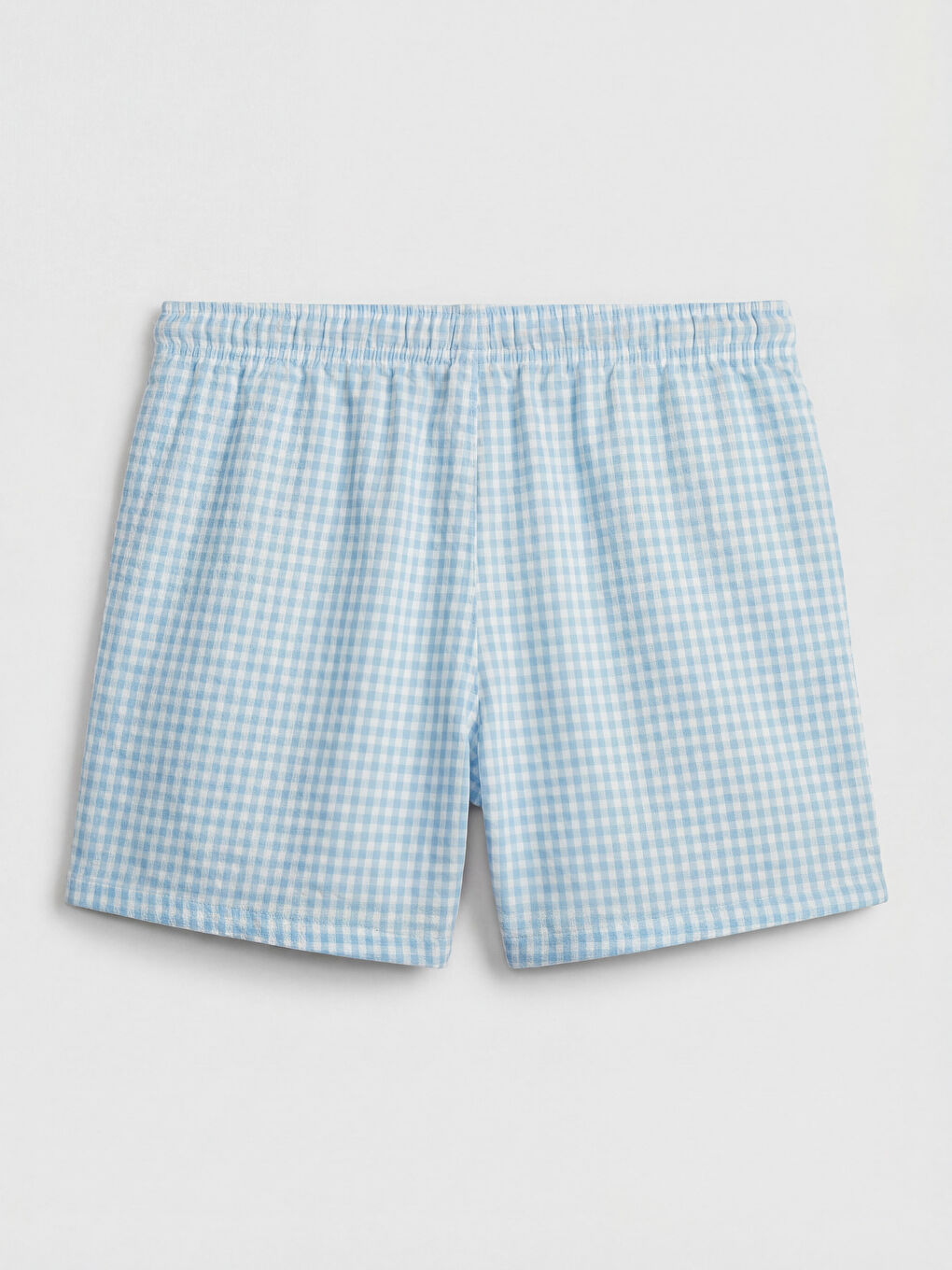 Mavi Ekose Kadın Pijama Altı-1