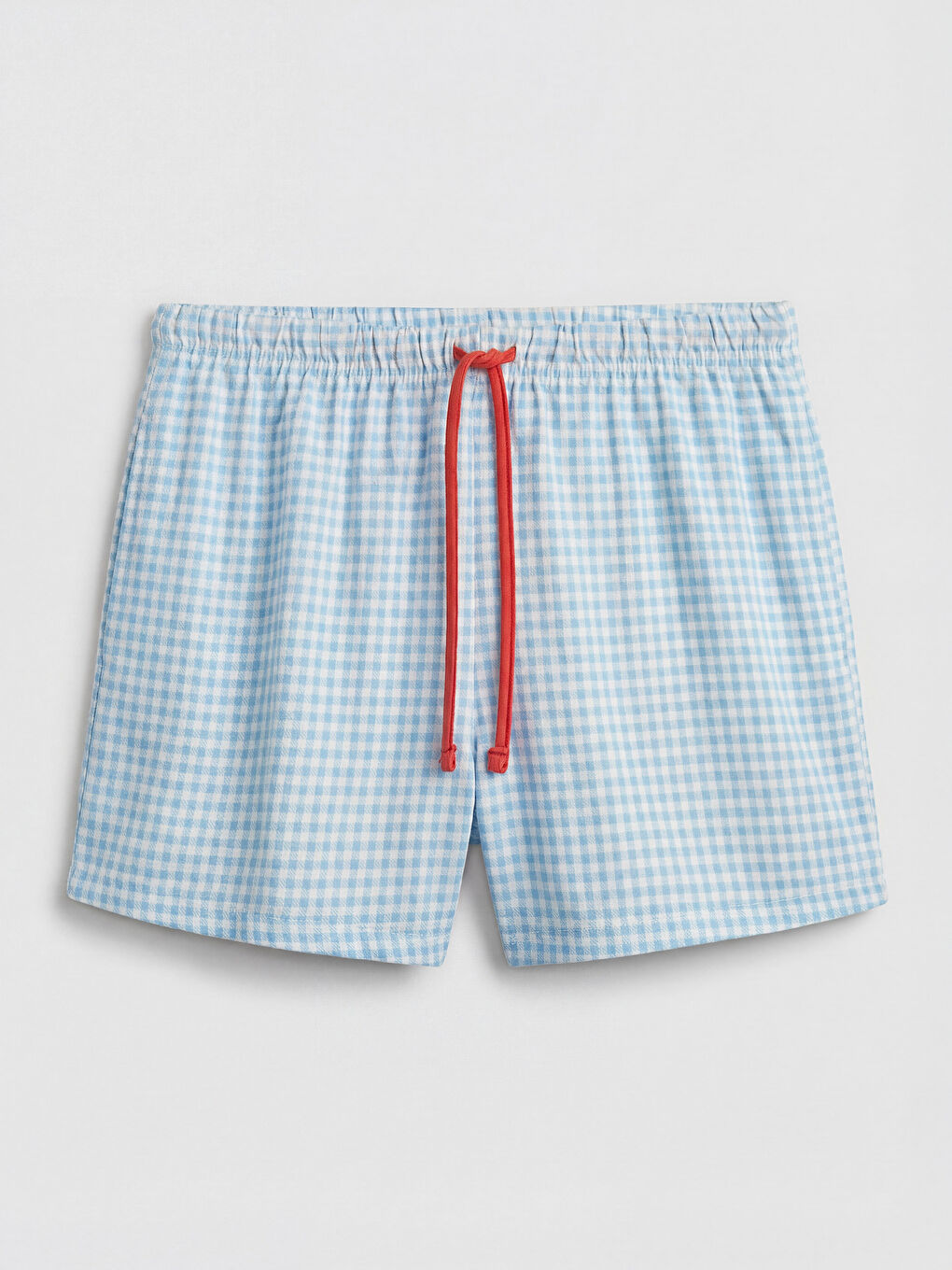Mavi Ekose Kadın Pijama Altı