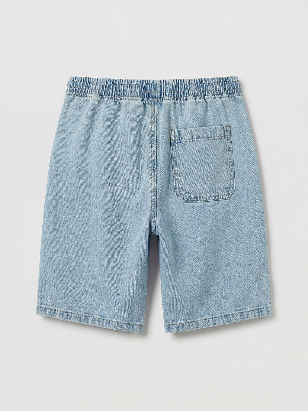 Boy Indigo Denim Shorts-1