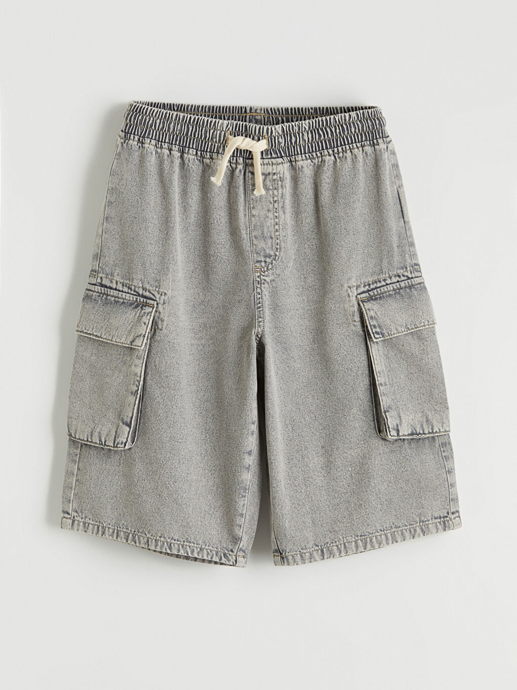 Erkek Çocuk Kargo Jean Şort