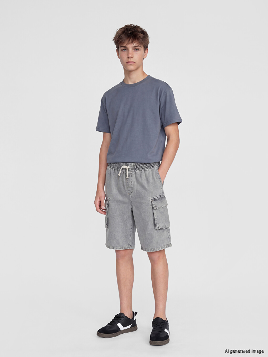 Boys' Cargo Jean Shorts
