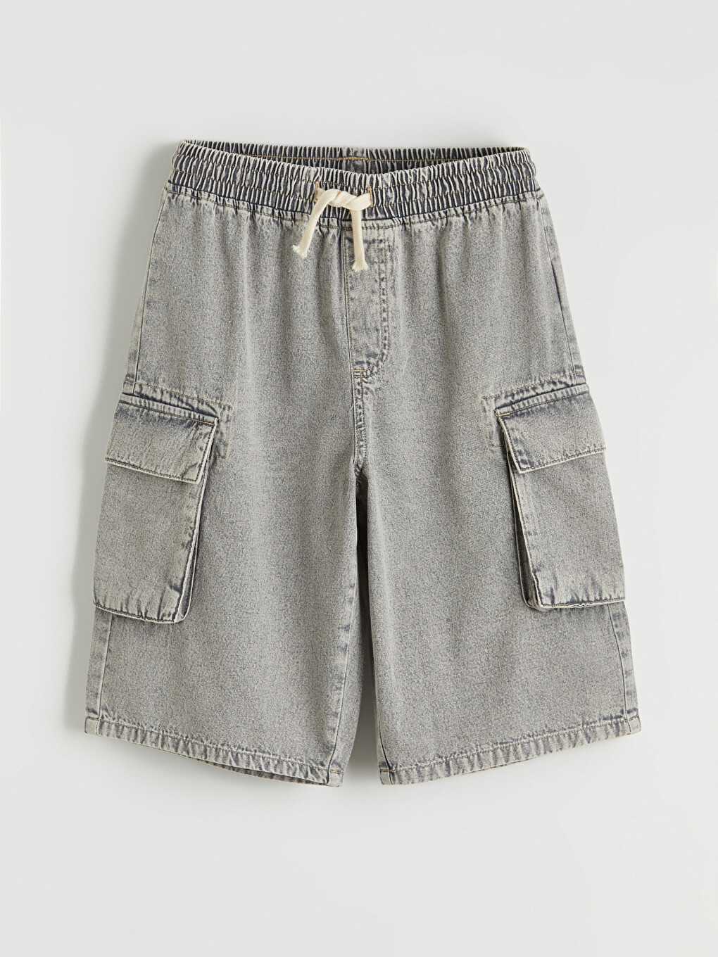 Boys' Cargo Jean Shorts-1