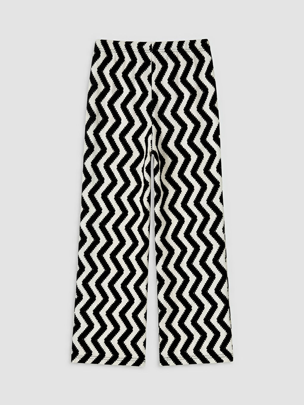 Pantalon à Motifs à Taille Élastiquée pour Fille-1